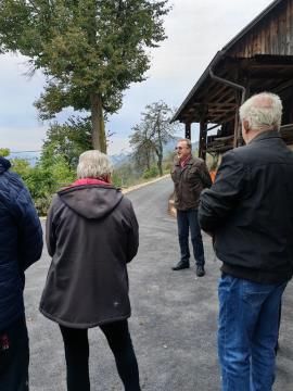 Otvoritev ceste na Ojstrem 1